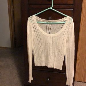 Crop sweater